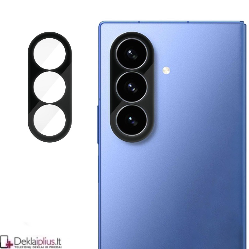 Telefono galinės kameros grūdintas stiklas - pilnai dengiantis - juodas (Samsung Galaxy Z Fold 8 Ultra) Telefono galinės kameros grūdintas stiklas - pilnai dengiantis - juodas (Samsung Galaxy Z Fold 8 Ultra)